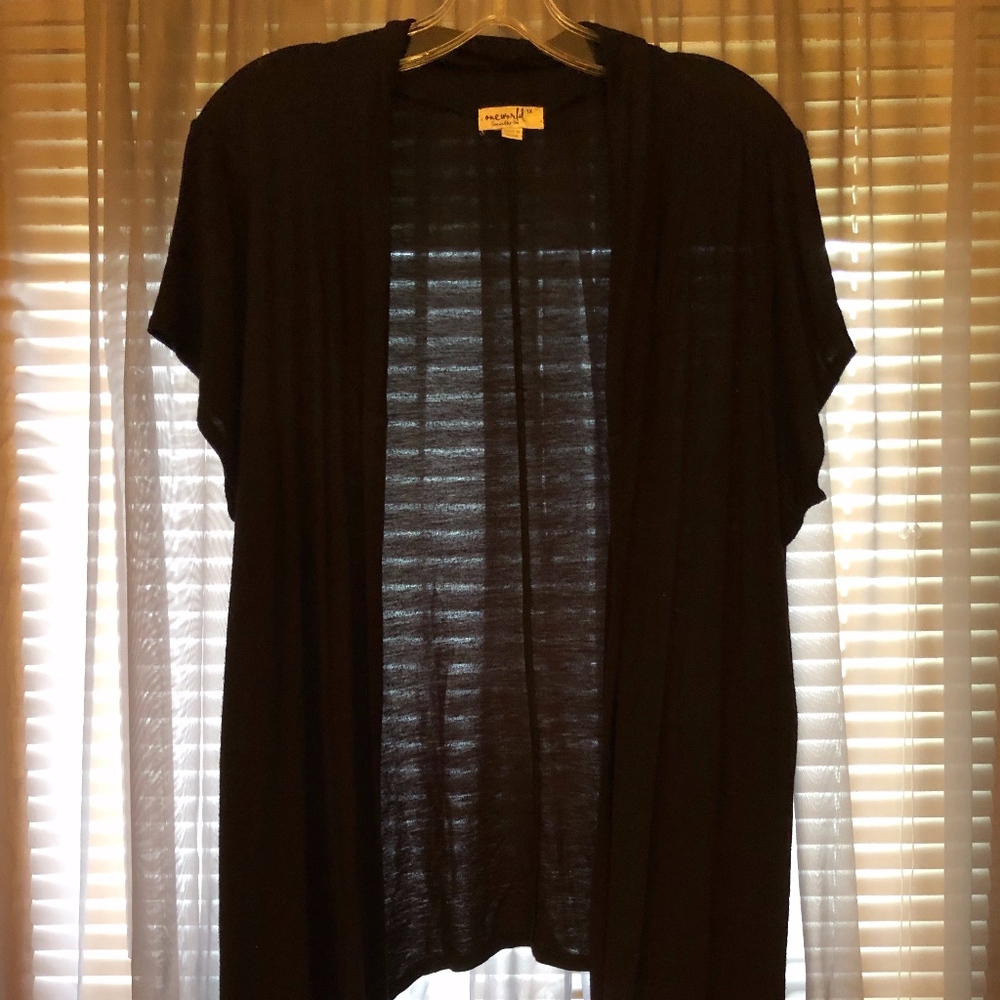 Black, lightweight cover